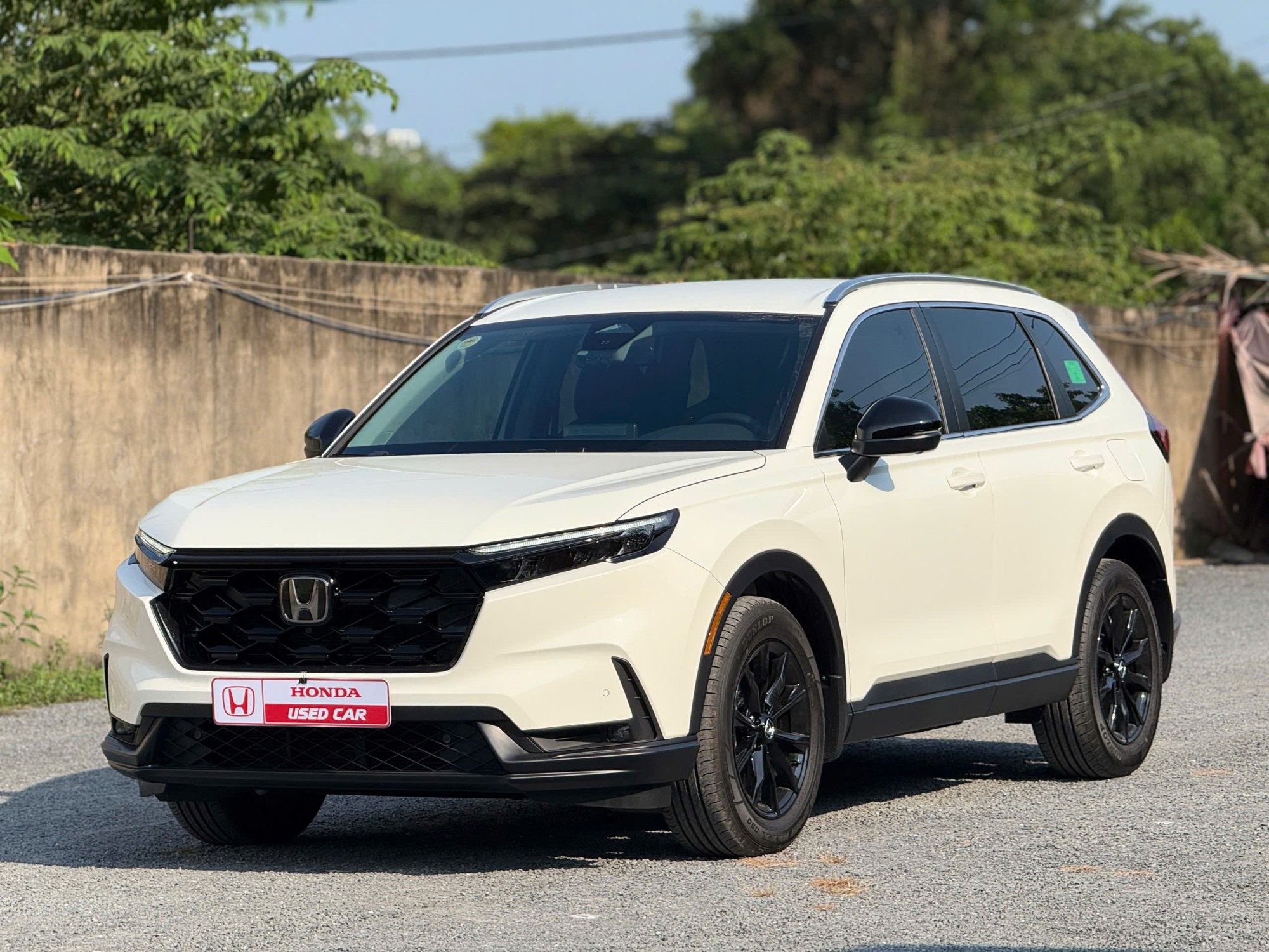 Xe lướt Honda CR-V e:HEV L Hybird 2026 màu trắng 